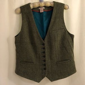 Last Chance!  Sundance tweed vest. L
